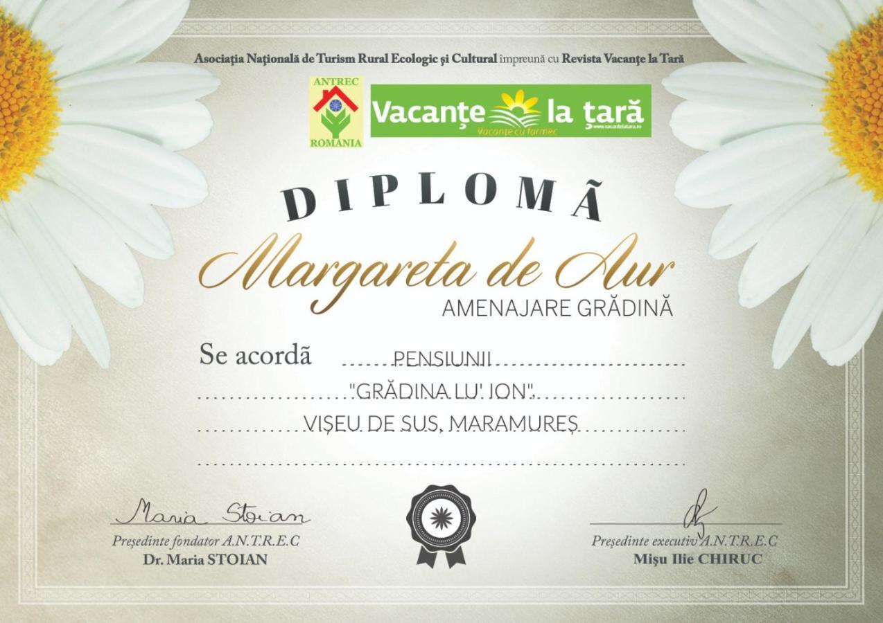 Gradina Lu' Ion "A Home Away From Home" (Adults Only) Vişeu de Sus 외부 사진